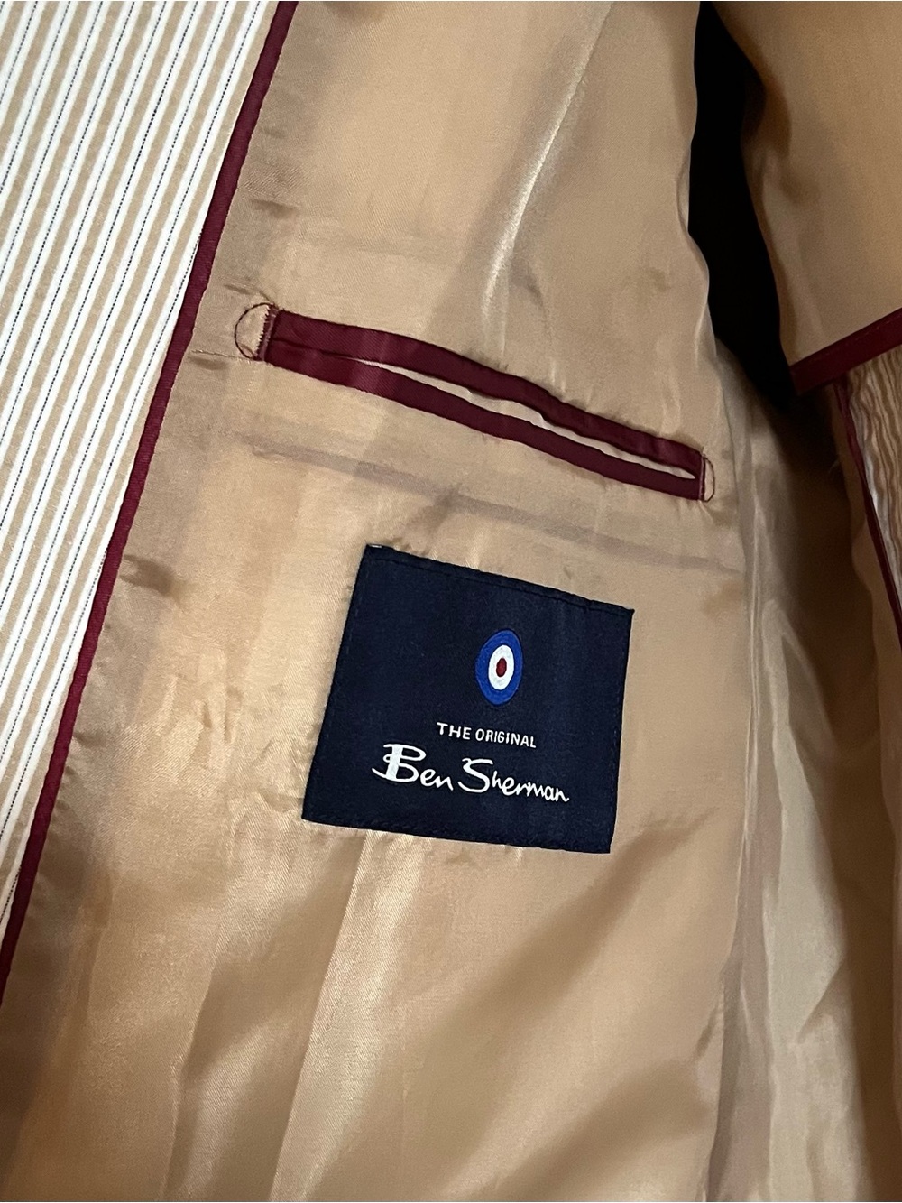 Ben Sherman Sear Sucker Blazer - Picture 8 of 12